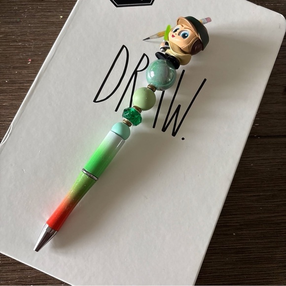 Disney Doorables: Star Wars: Luke Skywalker handmade beaded pen - Picture 2 of 3